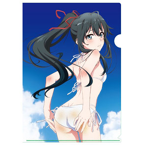 やはり俺の青春ラブコメはまちがっている。完 描き下ろし 海辺ビキニ A4クリアファイル 雪乃