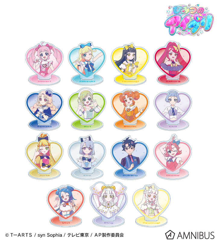 トレーディング Ani-Art clear label アクリルスタンド