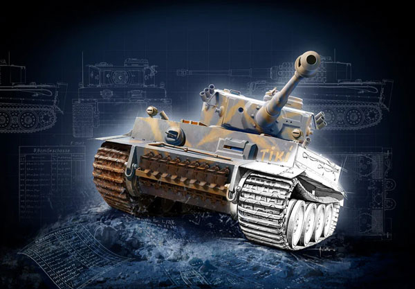 1/72 PzKpfw. VI タイガーI型 E(ギフトセット) プラモデル
