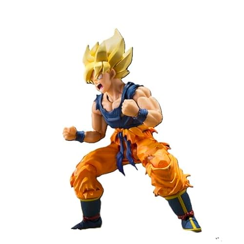 TAMASHII NATIONS- S.H.Figuarts 超サイヤ人孫悟空〈怒りの戦士〉ドラゴンボールZ 約145mm PVC&ABS製 塗装済み可動フィギュア