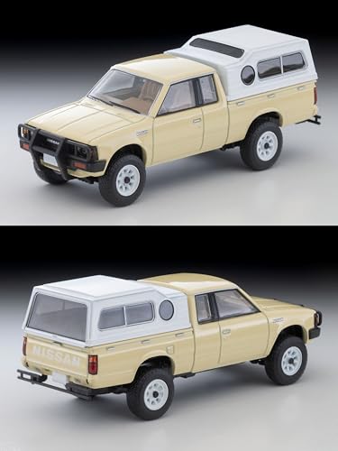 トミーテック (TOMYTEC) 海洋堂×トミカリミテッド ヴィンテージ ジオコレ64#カースナップ32a サファリ4 (ニッサン トラック 4×4 キングキャブ付属) ABS樹脂、PVC製人形・小物セット (塗装済、一部組立済) ＋ ダイキャスト製ミニカー 336693