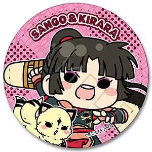 『犬夜叉』 レザーバッジ M-E(珊瑚＆雲母)