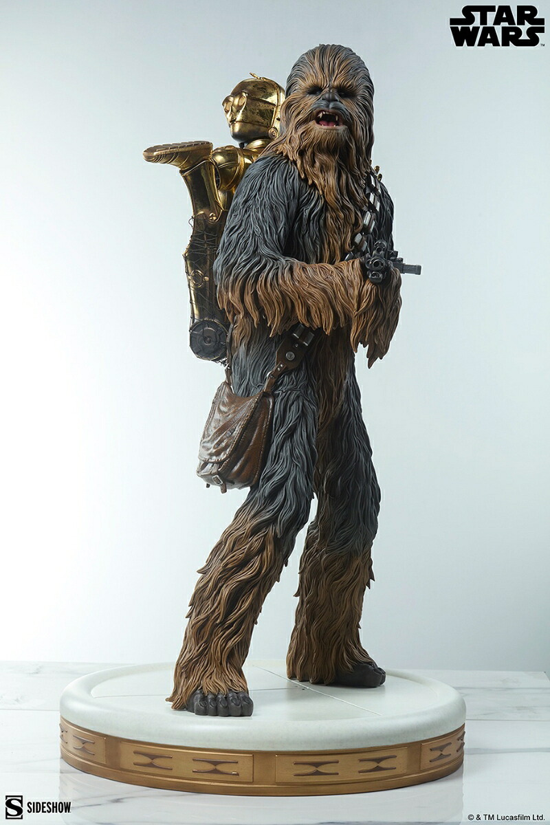 『スター・ウォーズ』 【プレミアム・フォーマット・フィギュア】 チューバッカ&C-3PO (フィギュア)【クレジットカード決済限定】