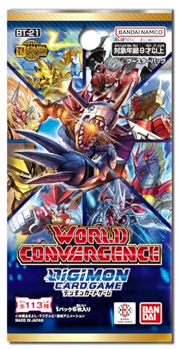 バンダイ(BANDAI) デジモンカードゲーム ブースターパック WORLD CONVERGENCE【BT-21】 (BOX)24パック入り