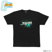 機動戦士ガンダム ララァ・スン専用MA フルカラーTシャツ ブラック
