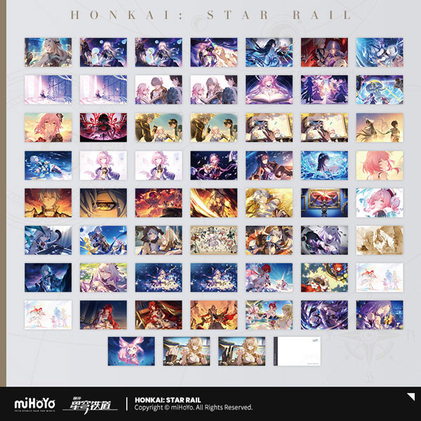 崩壊：スターレイル 君との思い出シリーズ ポストカードvol3.0 セット[miHoYo]《発売済・在庫品》