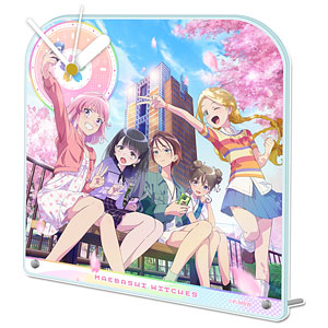 前橋ウィッチーズ アクリル置時計