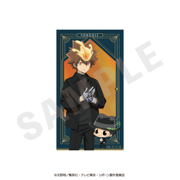 「家庭教師ヒットマンREBORN!」 オーロラステッカー ブラックニットコーデver.(リボーン&沢田綱吉)