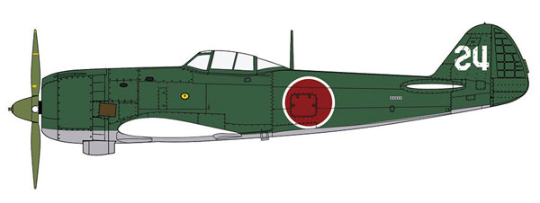 1/48 中島 キ84 四式戦闘機 疾風 “プロトタイプ” プラモデル