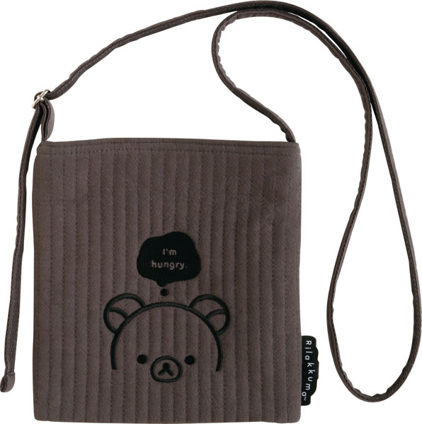 CA88101 リラックマ BASIC RILAKKUMA MONOCHROME ショルダーバッグ