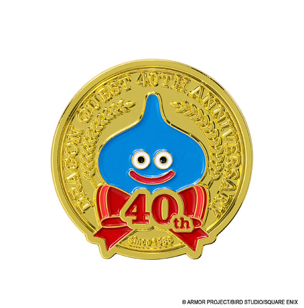 ドラゴンクエスト 40周年記念ピンズ[スクウェア・エニックス]《１１月予約》