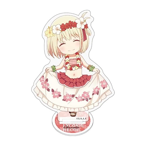 ぴくりる! リコリス・リコイル アクリルフィギュア 錦木千束 ハワイ ver.