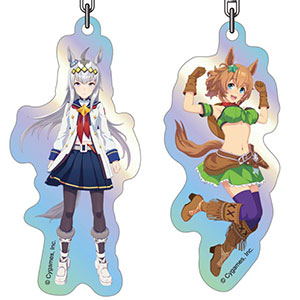 オーロラアクリルキーホルダー ウマ娘 プリティーダービー D 10個入りBOX