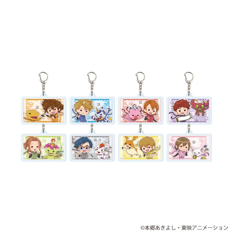 アクリルキーホルダー「デジモンアドベンチャー」17/忍者ver. ブラインド(8種)(グラフアートイラスト)