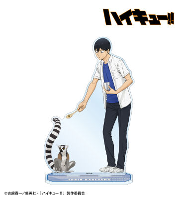 描き下ろし 影山飛雄 動物とのふれあいver. 特大アクリルスタンド