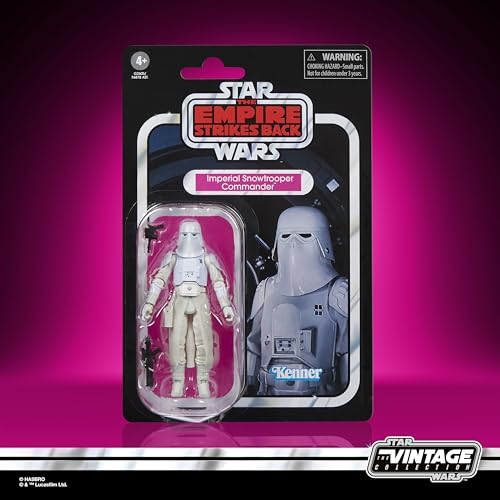 ハズブロ(Hasbro)STAR WARS スター・ウォーズ ヴィンテージコレクション スター・ウォーズ エピソード5/帝国の逆襲 インペリアル・スノートルーパー・コマンダー プレミアム 3.75インチ コレクション用アクションフィギュア G2605 正規品