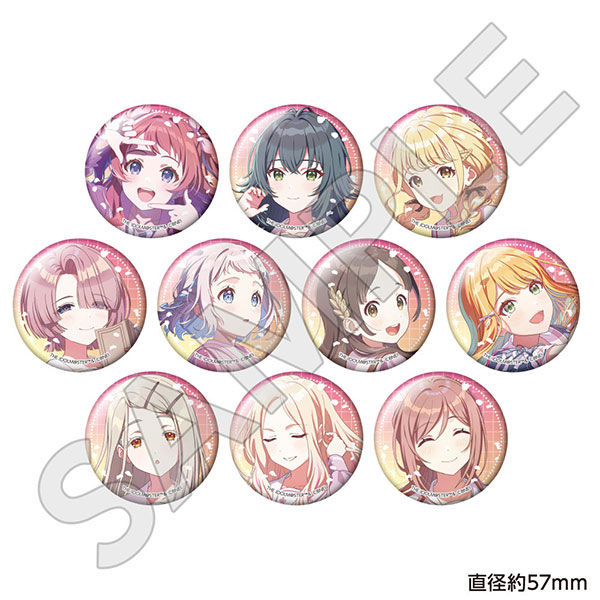 学園アイドルマスター トレーディングホログラム缶バッジ 桜フォトグラフ ver. 10個入りBOX