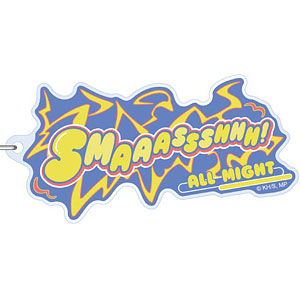 僕のヒーローアカデミア 10周年記念 擬音アクリルキーホルダー オールマイト