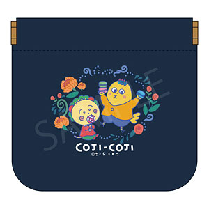 COJI-COJI Flower Break Time イージーオープンスリムポーチ 02.コジコジ&次郎