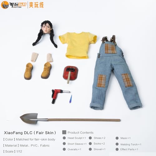 HiPlay 非玩玩具 NOTTAA 1/12 小芳 美白肌 DLC アクセサリーパック セット 素体なし