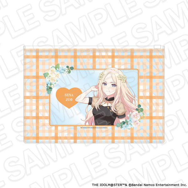 学園アイドルマスター クリアポーチ 十王星南 floral dress ver.[コンテンツシード]《０９月予約》