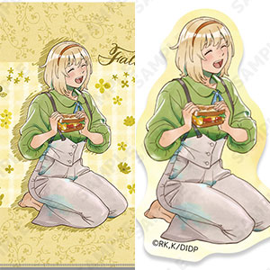 ダンジョン飯 クリアファイル＆ステッカーセット 5.ファリン[Picnic]