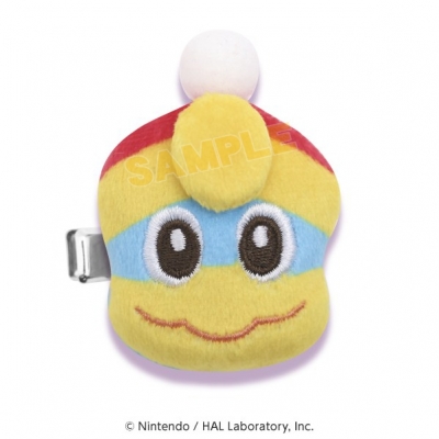 【グッズ-ヘアバンド】星のカービィ もふもふヘアクリップ ⑩デデデ大王 (フェイス)【再販】
