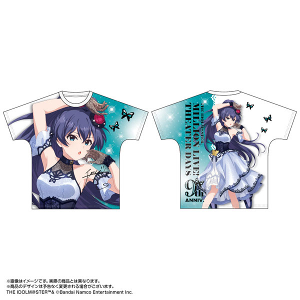 【限定販売】アイドルマスター ミリオンライブ！ 両面フルカラーTシャツ 我那覇響 モルフォ・パレシア ver.[あみあみ]《１１月予約》