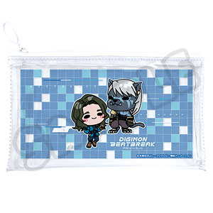TVアニメ『DIGIMON BEATBREAK』 フラットクリアポーチ D(沢城キョウ＆ムラサメモン)