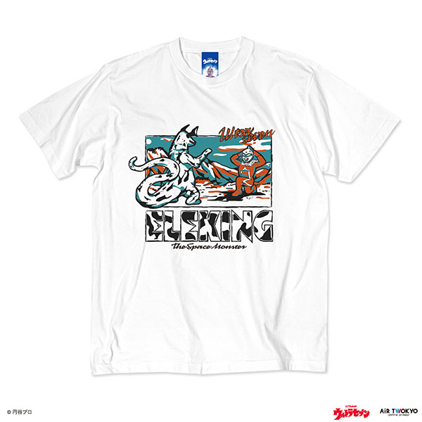 「ウルトラマンシリーズ」 第2弾 アメコミイラストTシャツ 3(ウルトラセブン＆エレキング)ホワイトL