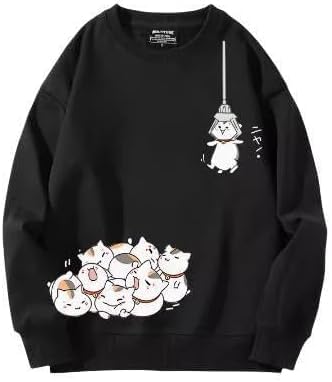 夏目友人帳 パーカー服 デニム コート ニャンコ先生 コスプレ衣装 コート 上着 オシャレ ライトブルー 暖かい ジャケット服 人気アニメ 漫画 長袖 日常服 長袖 贈り物 誕生日 プレゼント 男女兼用 (05,3XL-厚手)