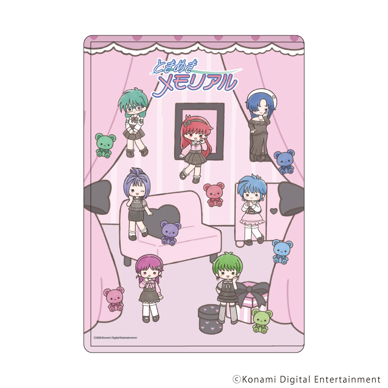ときめきメモリアル_キャラクリアケース01/集合デザイン ダークガーリーver.(グラフアートイラスト)