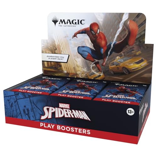 マジック:ザ・ギャザリング マーベル スパイダーマン プレイ・ブースター 英語版(BOX30パック入り)MTG トレカ ウィザーズ・オブ・ザ・コースト SPM D45240000