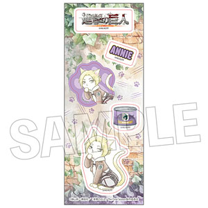 進撃の巨人 憲兵にゃん ステッカー アニ