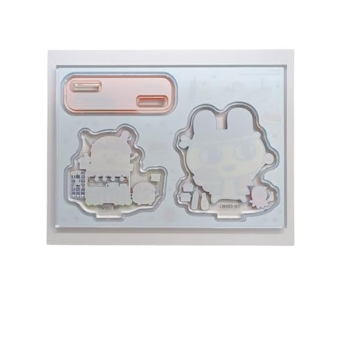 マリモクラフト たまごっち プチプチおみせっちシリーズ レイヤーアクリルスタンド まめっち W115×H82mm/台座：W55.3×H19.1mm MTMG-003