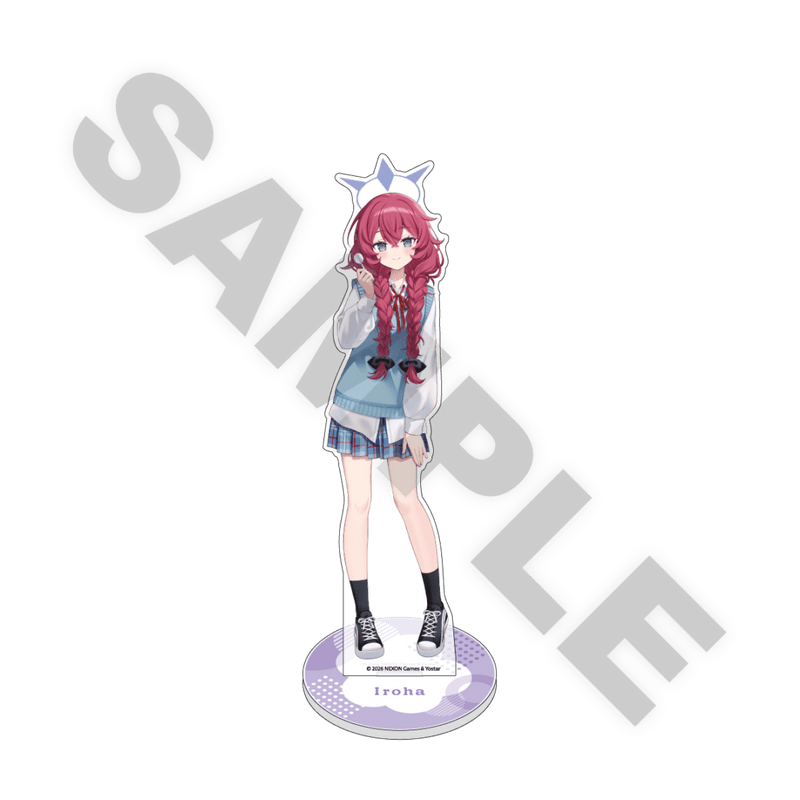 「9月中旬頃以降発送」ブルーアーカイブ×ラウンドワン BIGアクリルスタンド(イロハ)