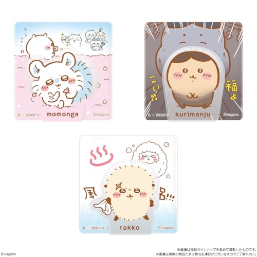 バンダイ(BANDAI) ちいかわアクリルシーンクリップビスケット ビスケット 食玩 【BOX販売/10個セット】