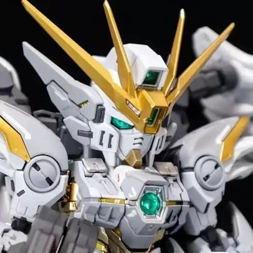 機動戦士ガンダム 可動モデル 零式ウイングガンダム白雪姫 色分け済みプラモデル 組み立てキット ロボットモデル