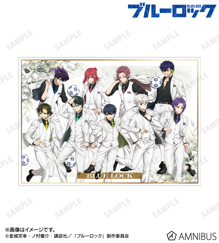 描き下ろし 集合 スーツモデルver. 第2弾 A3マット加工ポスター