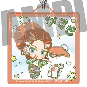 エリオスライジングヒーローズ×サンリオ おなまえアクリルキーホルダー ガスト・アドラー×KIRIMIちゃん. なかよしポップコーデ