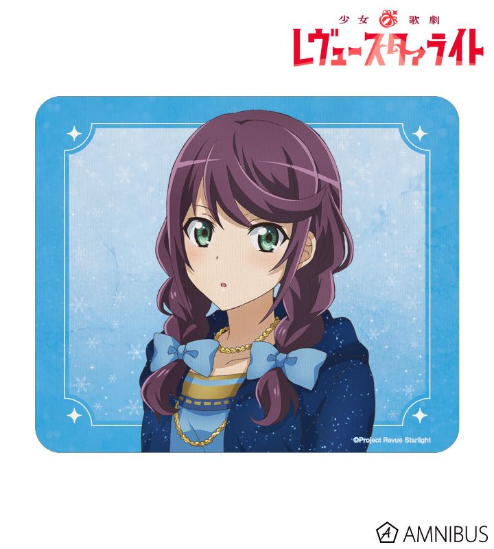 アニメ放送5周年記念 描き下ろし 星見 純那 SNOW QUEENver. マウスパッド