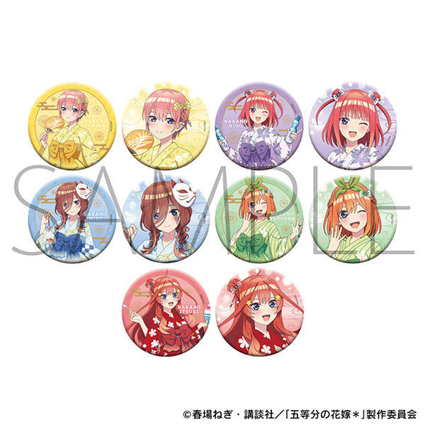 五等分の花嫁*_ホロキャラバッジコレクション 【BOX/10個入り】