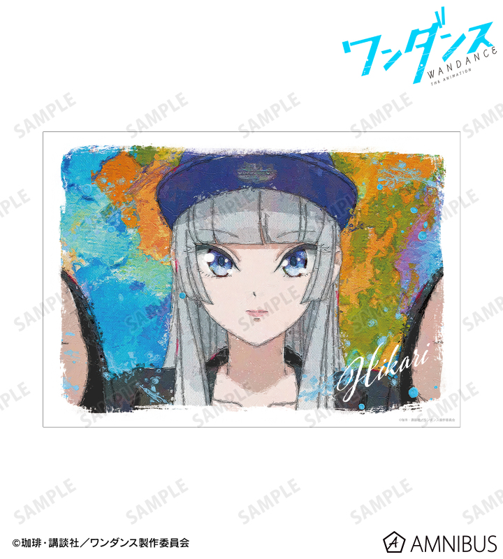 湾田光莉 grunge CANVAS A3マット加工ポスター