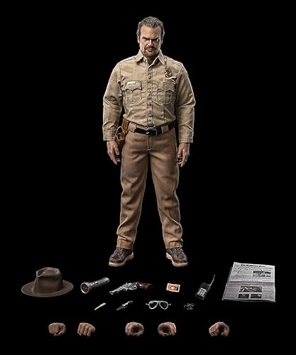 Stranger Things [ストレンジャー シングス] 未知の世界 1/6 ジム ホッパー[シーズン1] 1/6スケール ABS&PVC&POM製 塗装済み可動フィギュア