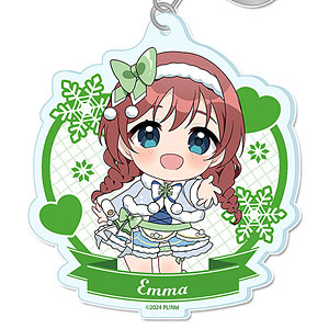 ラブライブ！虹ヶ咲学園スクールアイドル同好会 ぷちちょこアクリルキーホルダー エマ・ヴェルデ ウィンター衣装