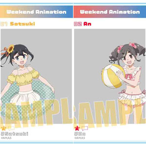 TVアニメ「mono」 トレーディングアクリルカード 水着で海！ 5個入りBOX