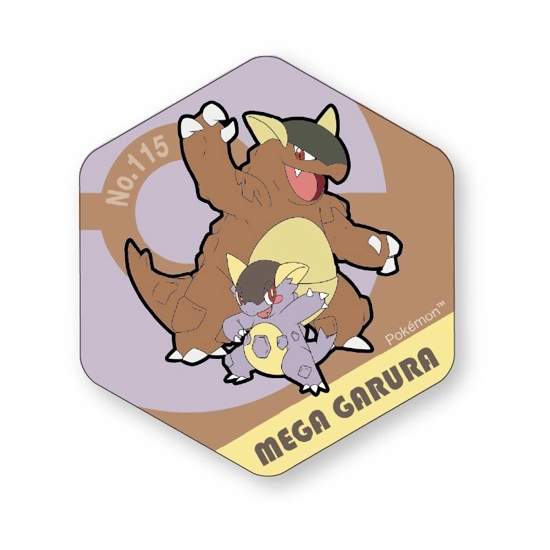 【予約2025年11月】ポケモン ハニカムアクリルマグネット BIG vol.5 メガガルーラ アイアップ