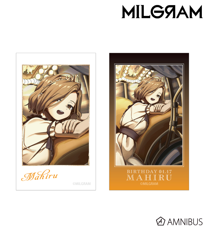 描き下ろし マヒル バースデーver. 第3弾 Ani-Frame2枚セット