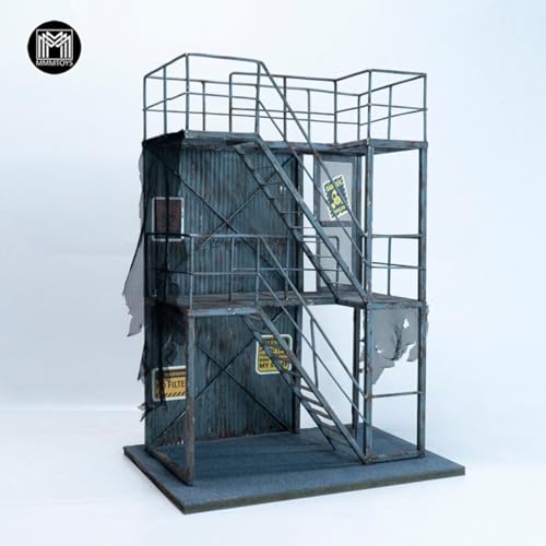 HiPlay MMMTOYS 1/12 終焉監視塔 M2604 フィギュア用 地台 スタンド ディスプレイ ベース　塗装済み 完成品