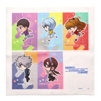 ヱヴァンゲリヲン新劇場版　走るデフォルメシリーズ　ミニタオル【7月発送】